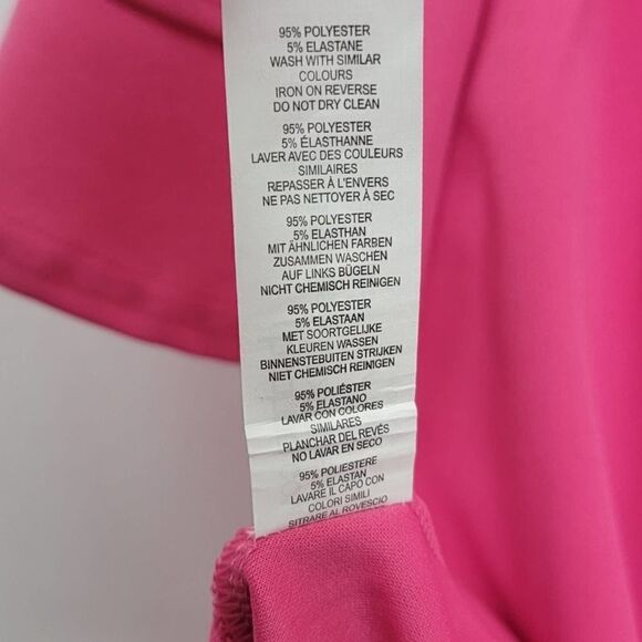 Boohoo Pink Straight Knee Length - Picture 14 of 14